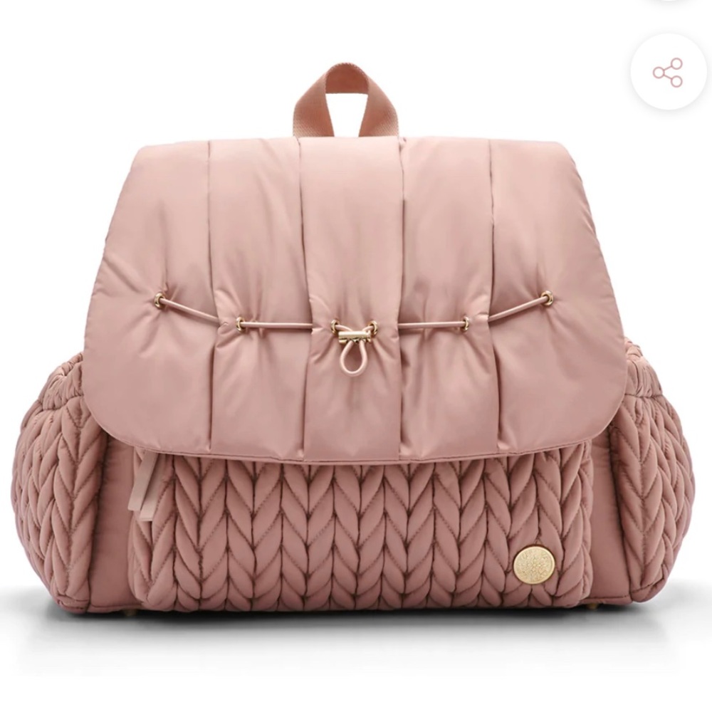 Happ Levy Diaper Backpack Dusty Rose